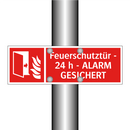 Feuerschutztür - 24 h - ALARM GESICHERT