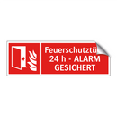 Feuerschutztür - 24 h - ALARM GESICHERT