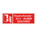 Feuerschutztür - 24 h - ALARM GESICHERT