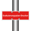 Evakuierungsplan-Drucker