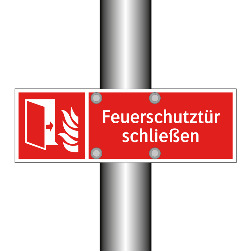 Feuerschutztür schließen
