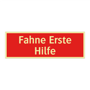 Fahne Erste Hilfe