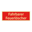 Fahrbarer Feuerlöscher