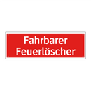 Fahrbarer Feuerlöscher