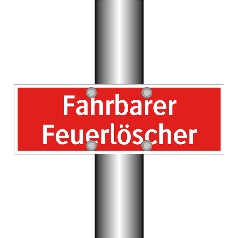 Fahrbarer Feuerlöscher