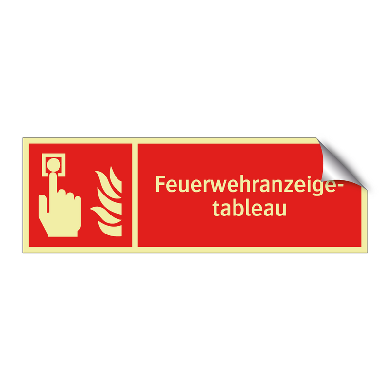 Feuerwehranzeige- tableau
