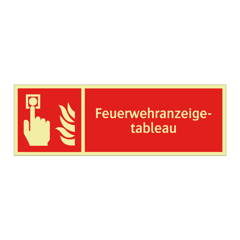 Feuerwehranzeige- tableau