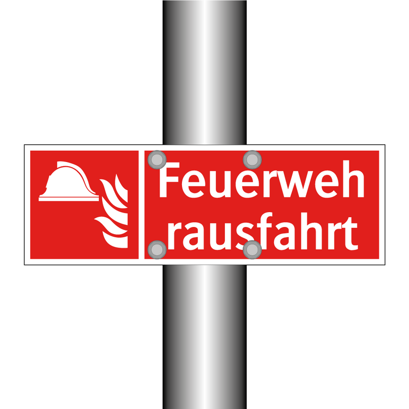 Feuerwehrausfahrt