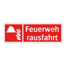 Feuerwehrausfahrt