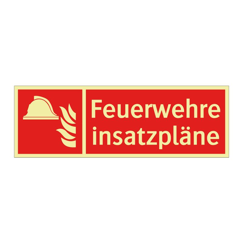 Feuerwehreinsatzpläne