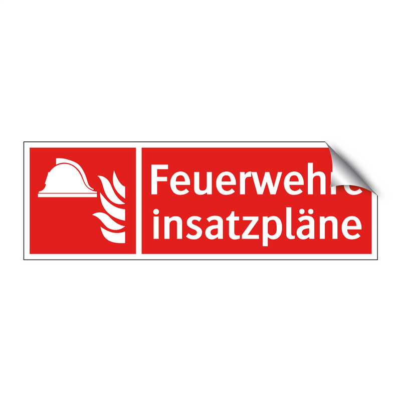 Feuerwehreinsatzpläne