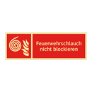 Feuerwehrschlauch nicht blockieren