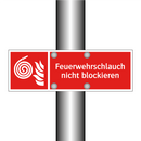 Feuerwehrschlauch nicht blockieren