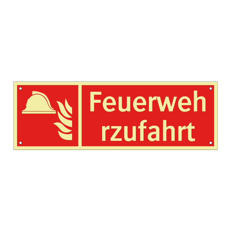 Feuerwehrzufahrt