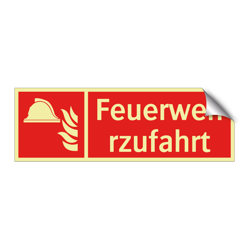 Feuerwehrzufahrt