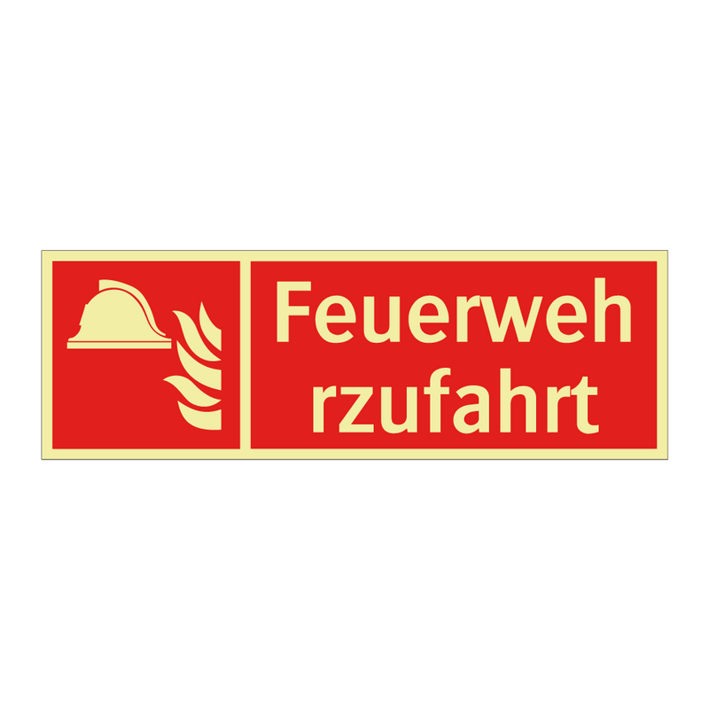 Feuerwehrzufahrt
