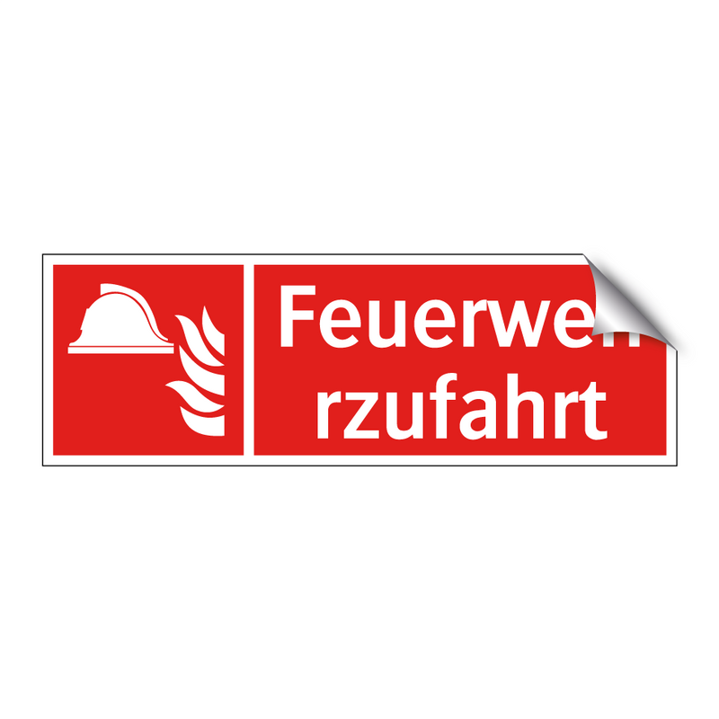 Feuerwehrzufahrt