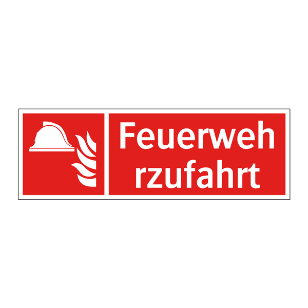 Feuerwehrzufahrt
