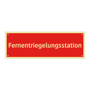 Fernentriegelungsstation