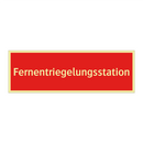 Fernentriegelungsstation