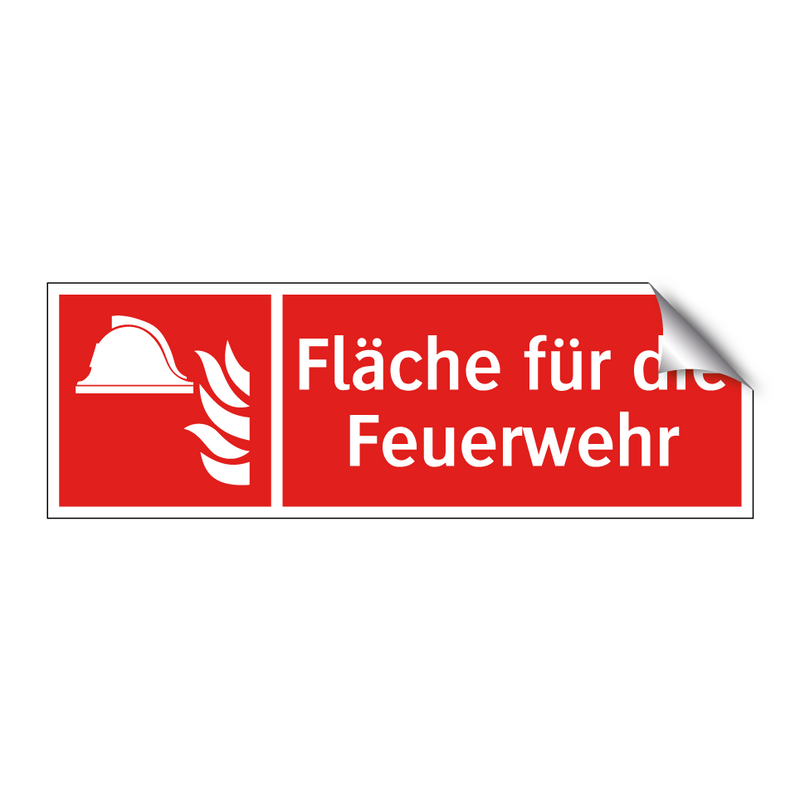 Fläche für die Feuerwehr
