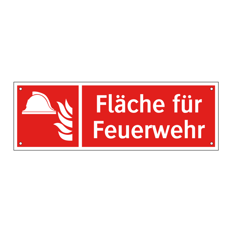 Fläche für Feuerwehr