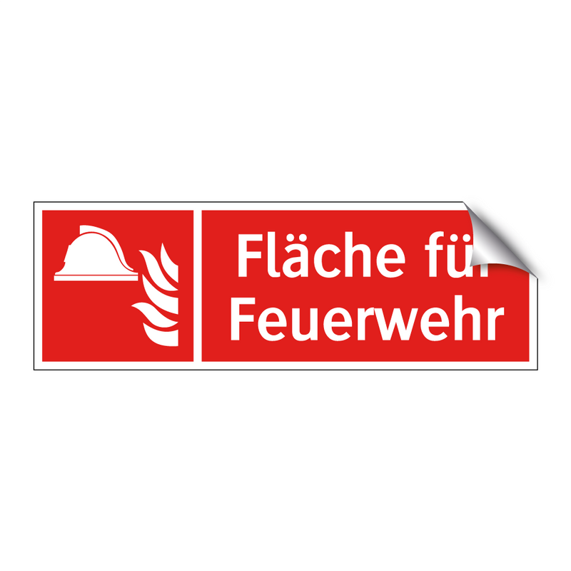 Fläche für Feuerwehr