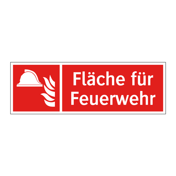 Fläche für Feuerwehr