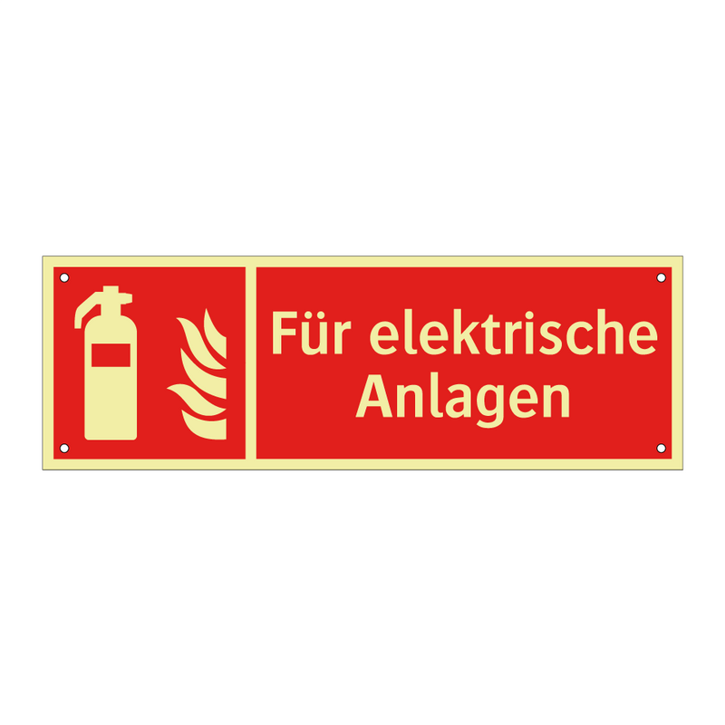 Für elektrische Anlagen