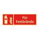 Für Fettbrände