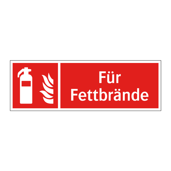 Für Fettbrände