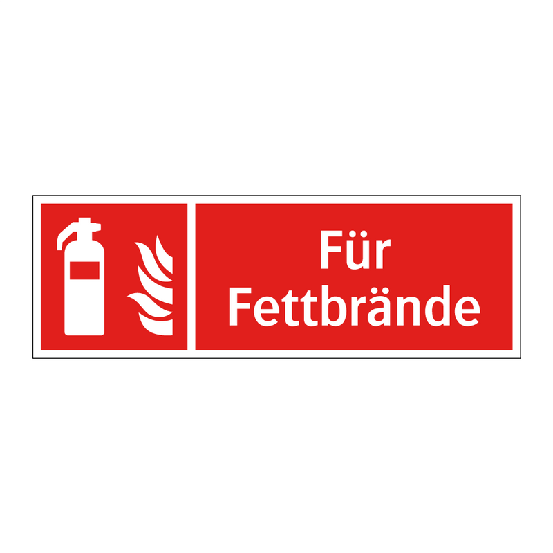 Für Fettbrände