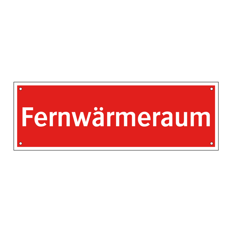 Fernwärmeraum