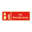 Für Metallbrände
