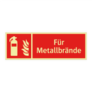 Für Metallbrände