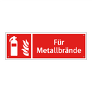 Für Metallbrände