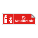 Für Metallbrände