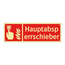 Hauptabsperrschieber
