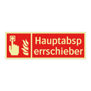 Hauptabsperrschieber