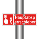 Hauptabsperrschieber