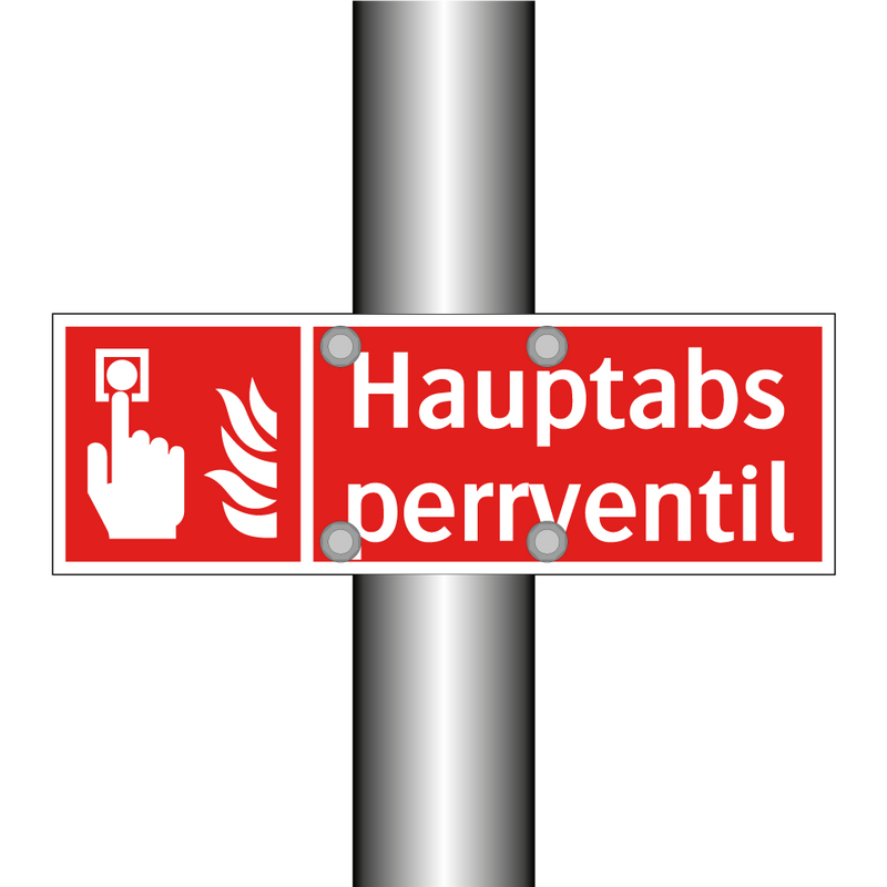 Hauptabsperrventil
