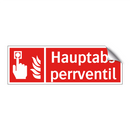 Hauptabsperrventil