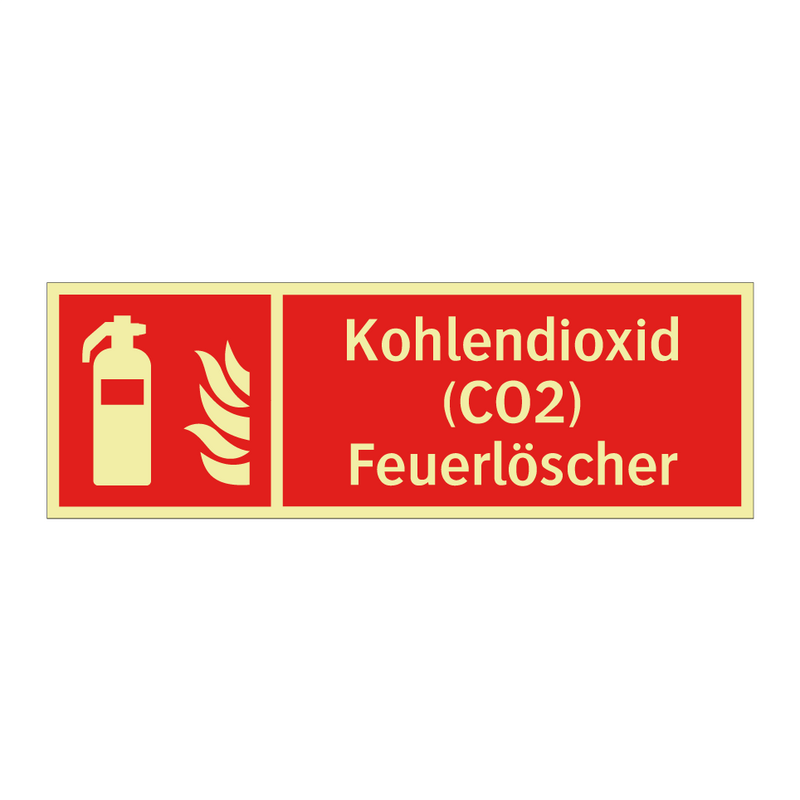 Kohlendioxid (CO2) Feuerlöscher