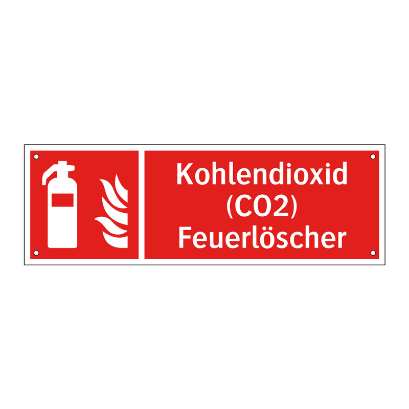 Kohlendioxid (CO2) Feuerlöscher