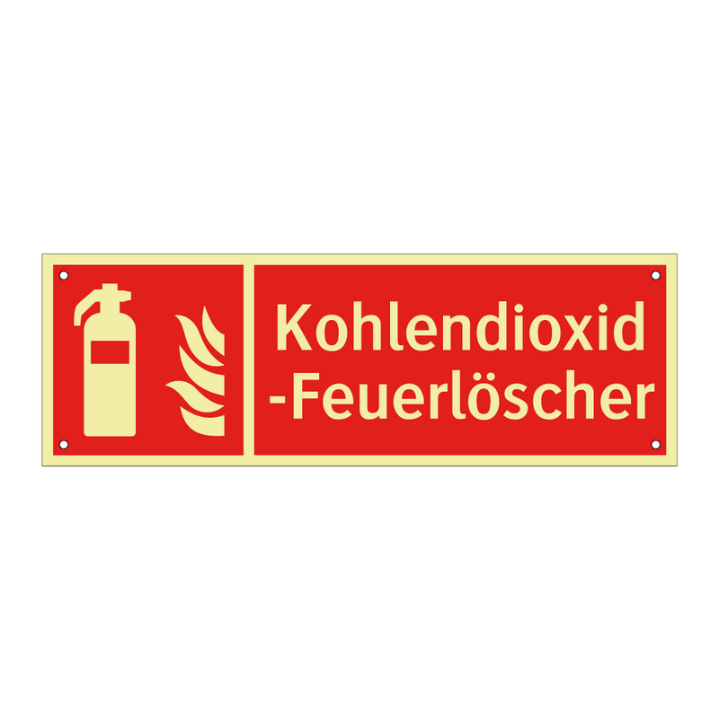 Kohlendioxid-Feuerlöscher