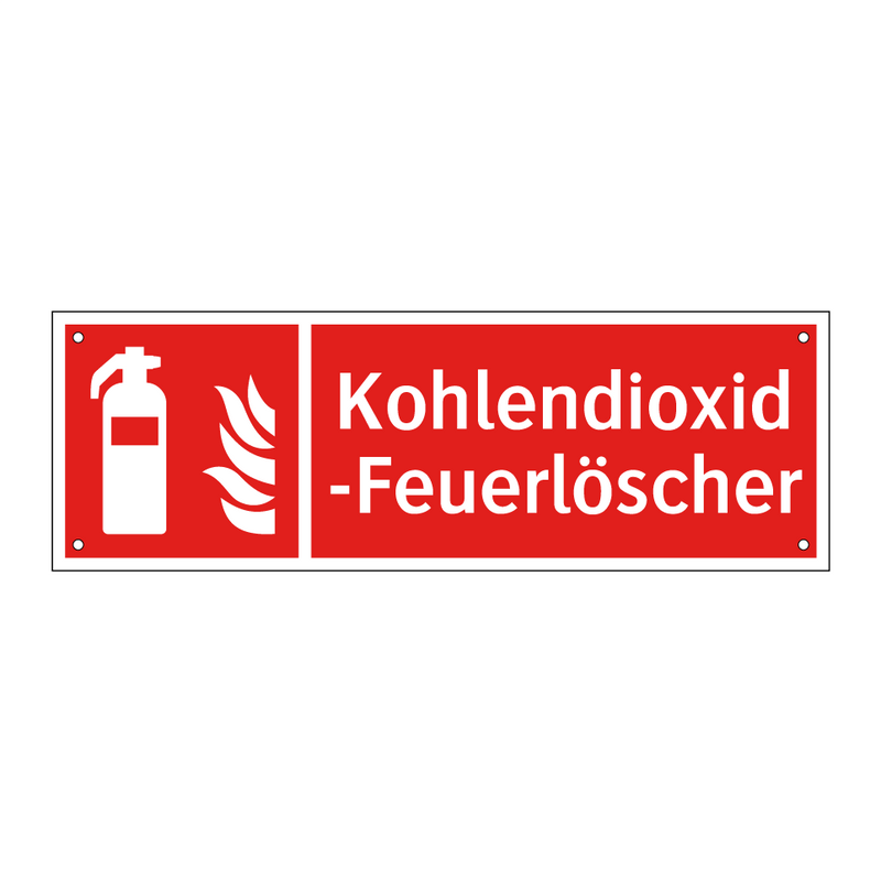 Kohlendioxid-Feuerlöscher