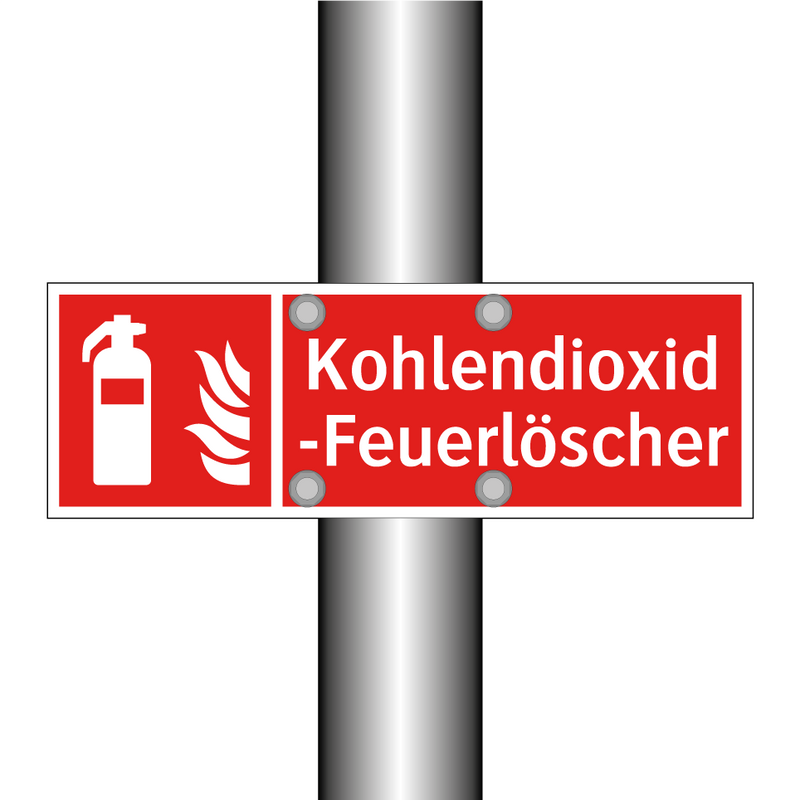 Kohlendioxid-Feuerlöscher