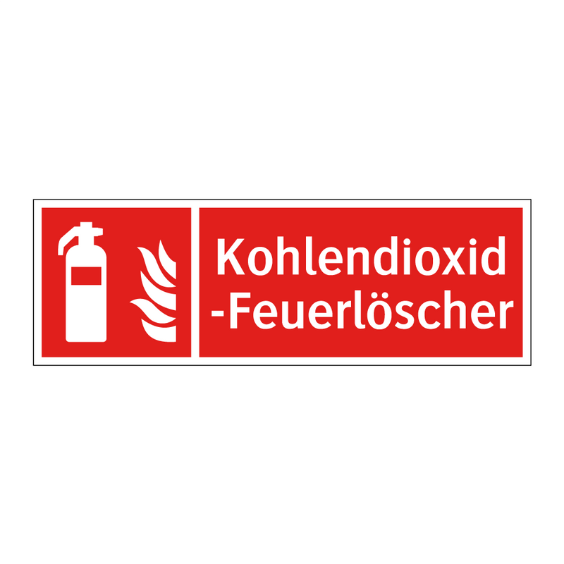 Kohlendioxid-Feuerlöscher