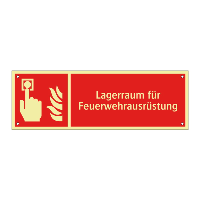 Lagerraum für Feuerwehrausrüstung
