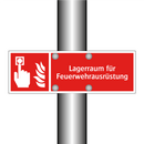 Lagerraum für Feuerwehrausrüstung